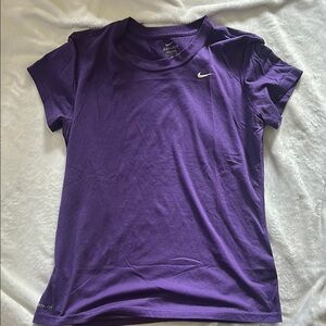 Nike Women's Purple Dri-FIT Top